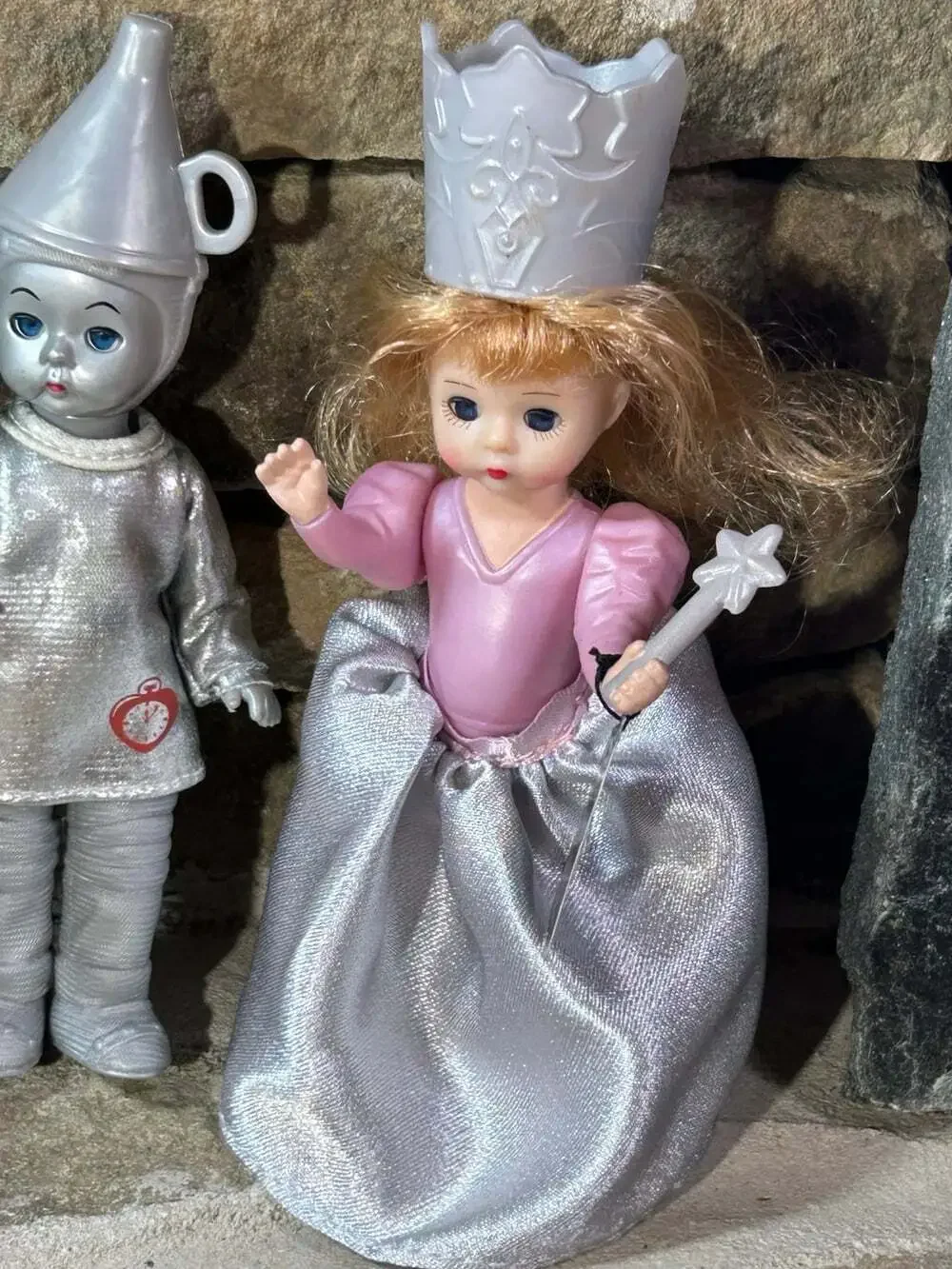 Madame Alexander Wizard of Oz. Tin Man,Glinda ,The Wicked Witch 2008